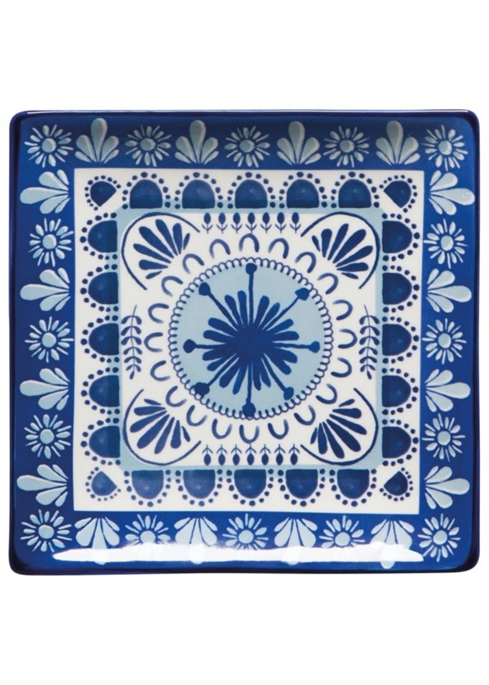 Porto Stamped Plates Set of 4