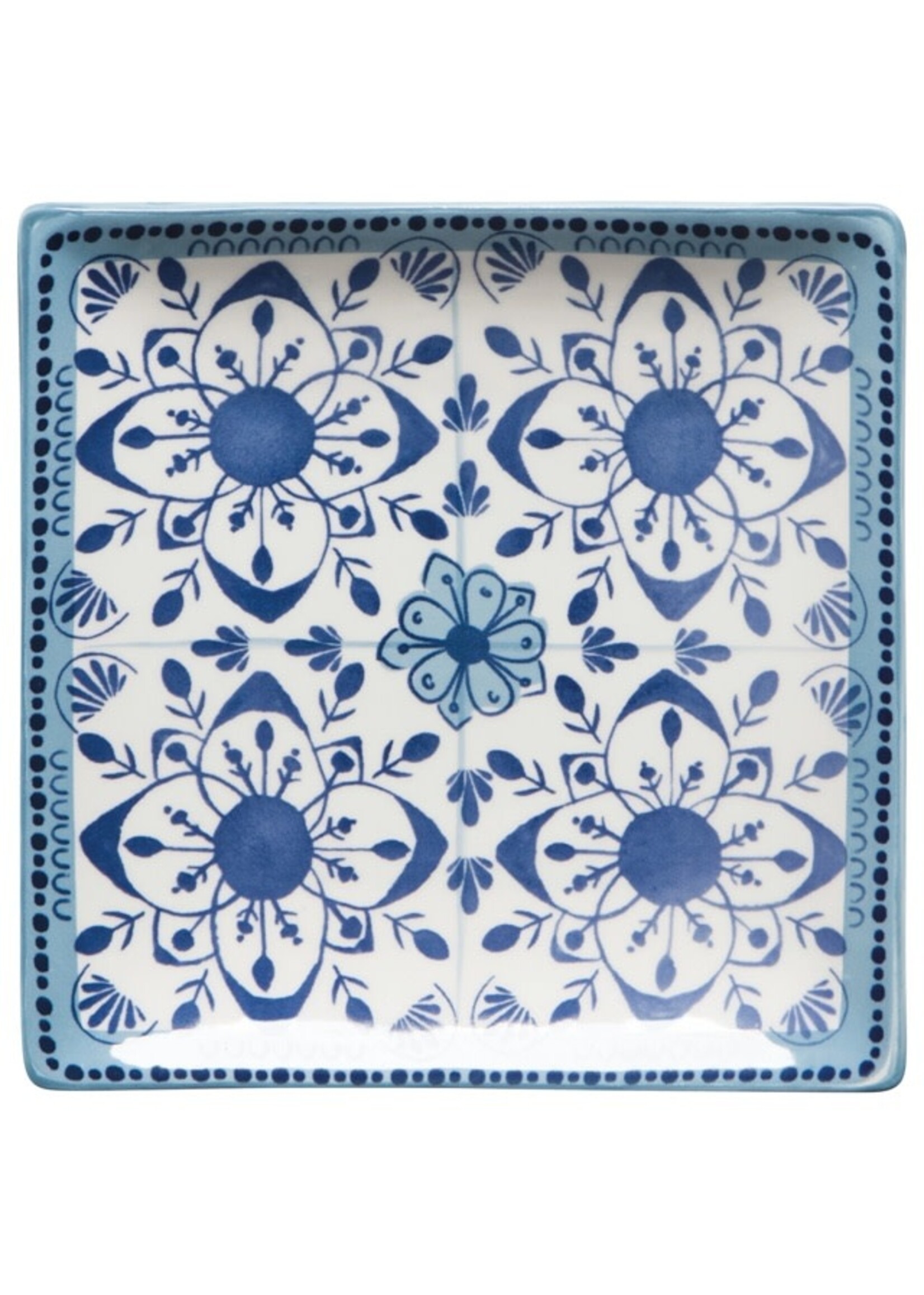 Porto Stamped Plates Set of 4