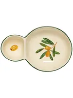Olive Divided Dish