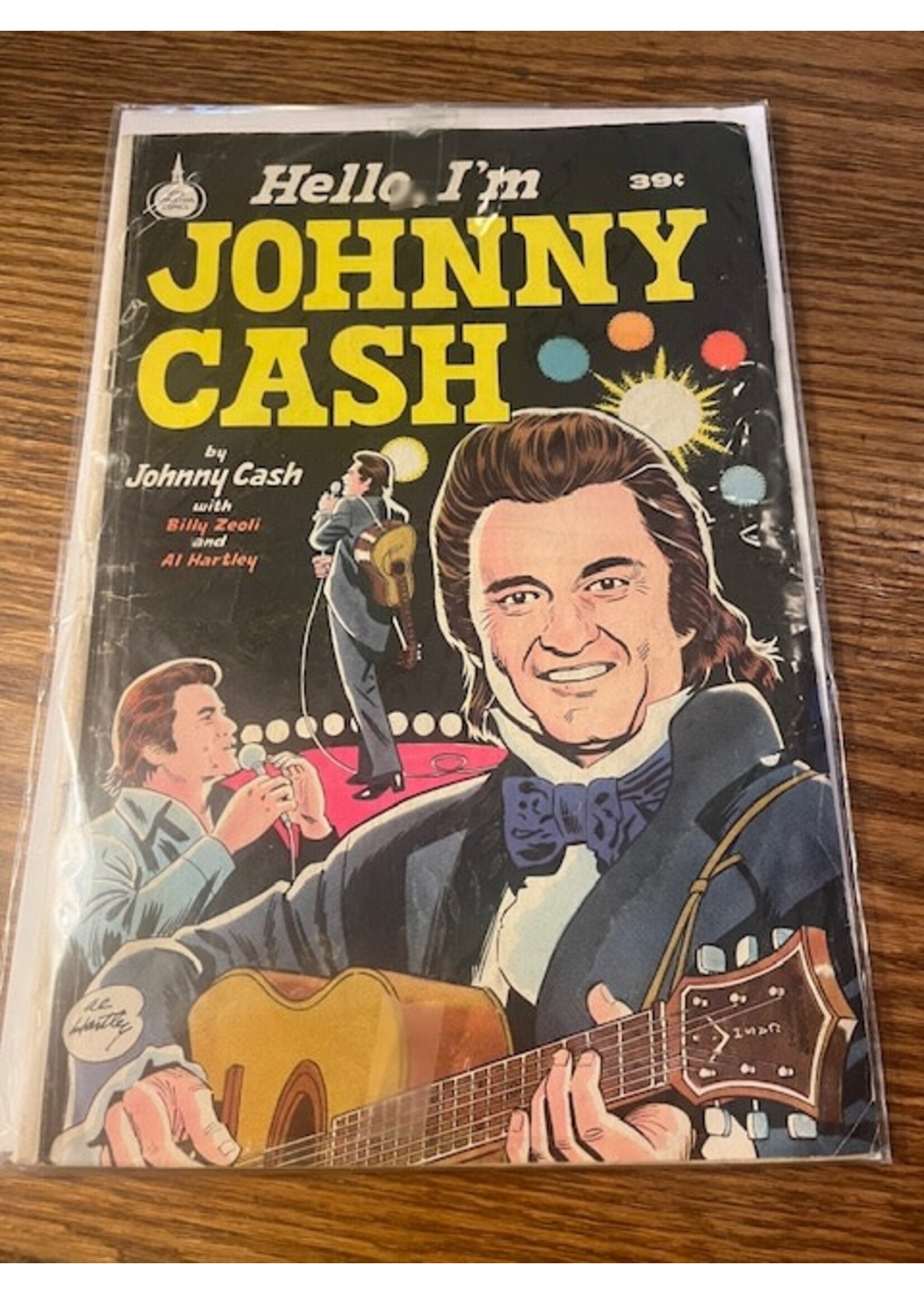 Vintage 1976 HELLO I'M JOHNNY CASH Comic Book Rare