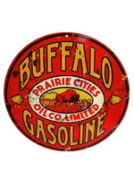 Buffalo Gasoline Pump Sign