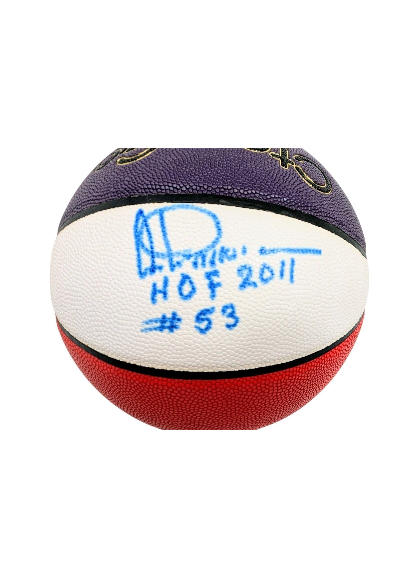 Autographed Artis Gilmore Basketball Hall of fame