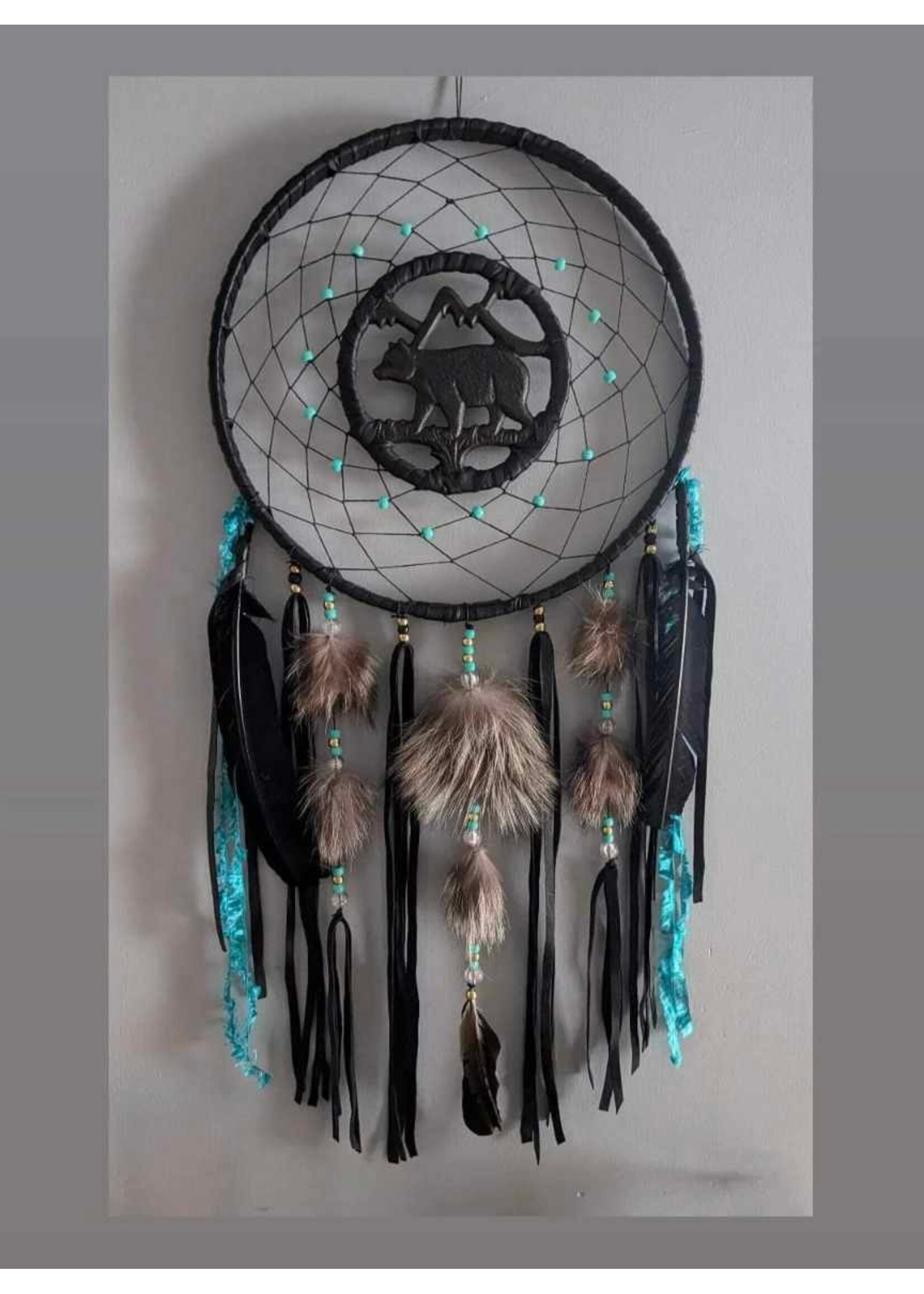 The Grumpy Toad Bear Dream Catcher