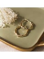 Wild Abandon Buzz Hoops Gold