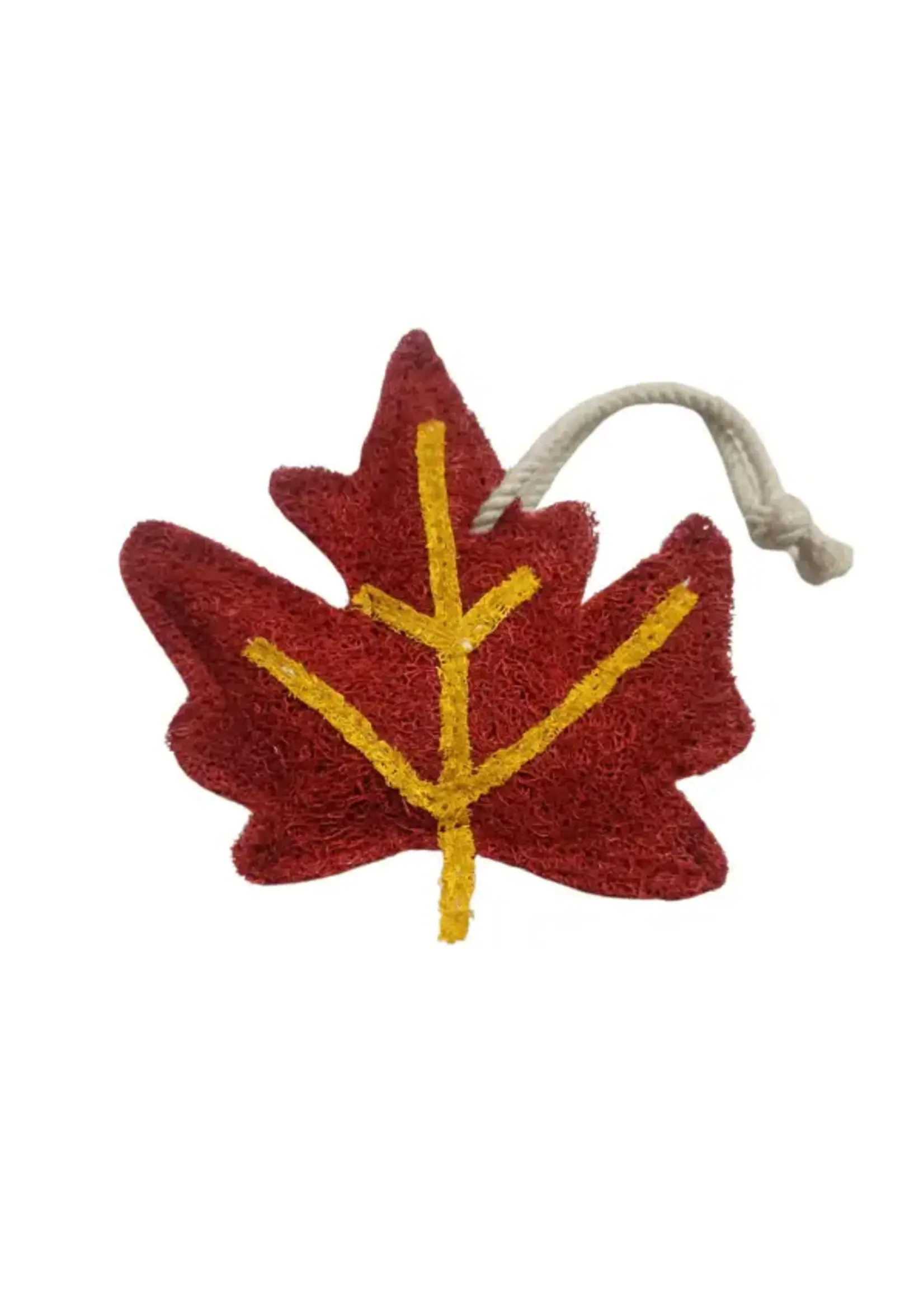 Maple Leaf Loofah