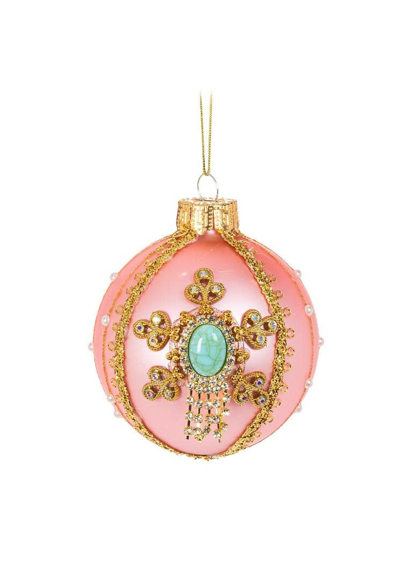 Ball Ornament with GemsI