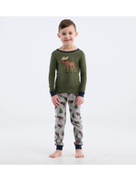 Hatley Boys Wild Moose Pajama Set