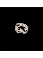Sterling Signed ORLAN Gothic Tribal Blade Ring