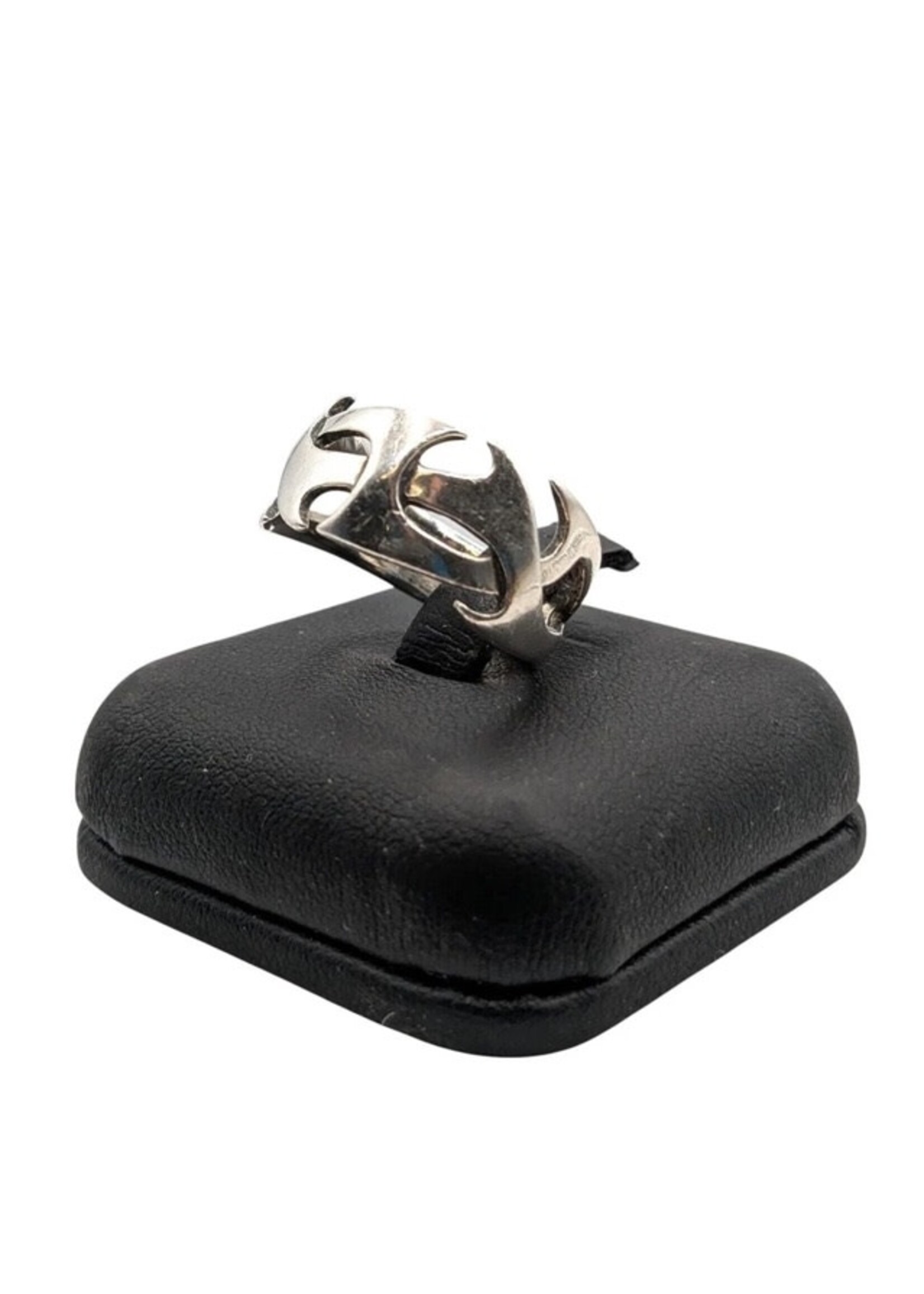 Sterling Signed ORLAN Gothic Tribal Blade Ring