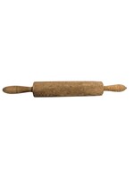 Wooden Rolling Pin with Turned Handles