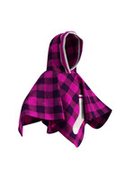 Pook Pookie Poncho - Pink Toddler/Youth Polar Fleece