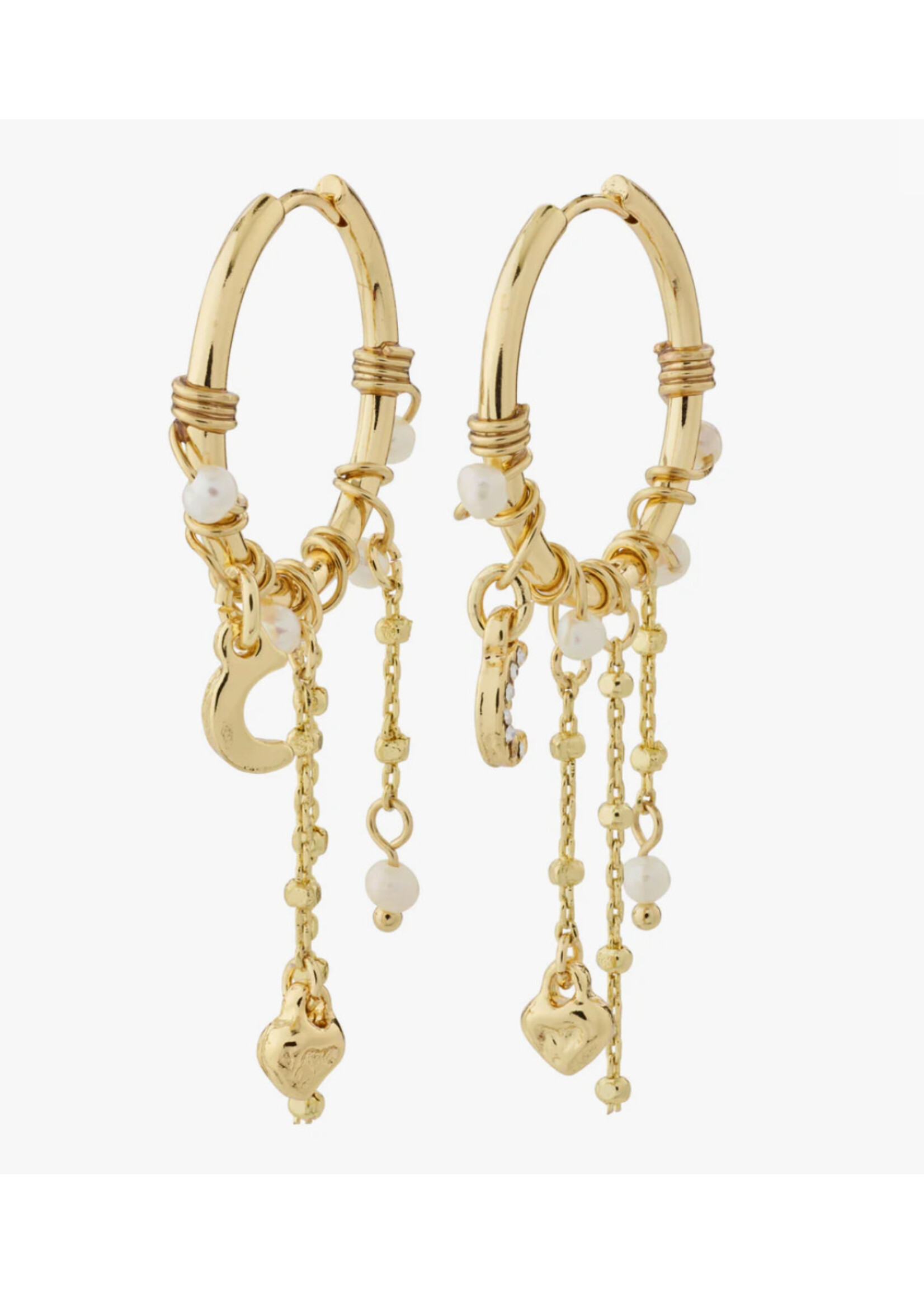 Pilgrim ARLET earrings gold-plated