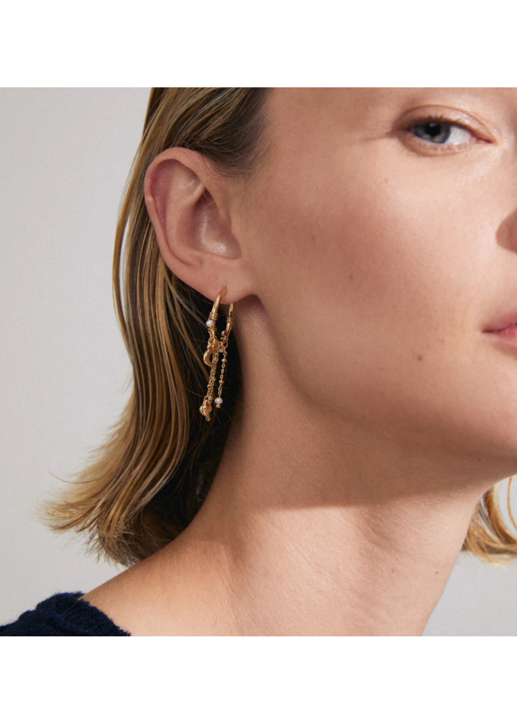 Pilgrim ARLET earrings gold-plated