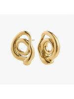 Pilgrim UNFOLD earrings gold-plated