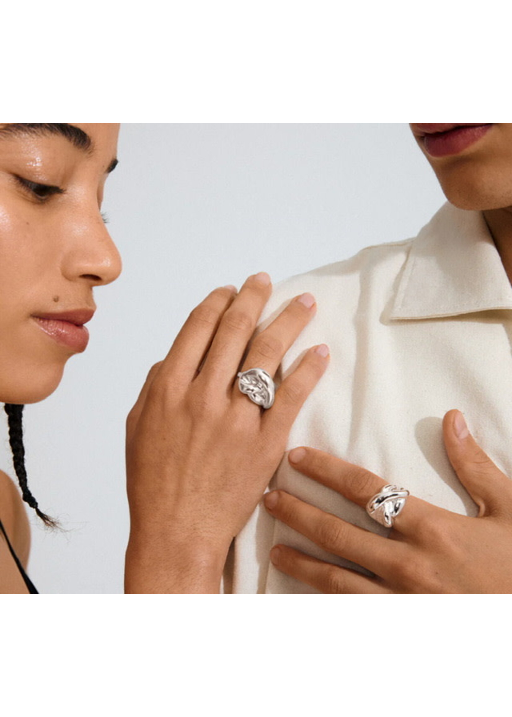 Pilgrim UNFOLD ring gold-plated