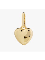 Pilgrim CHARM full heart pendant gold-plated