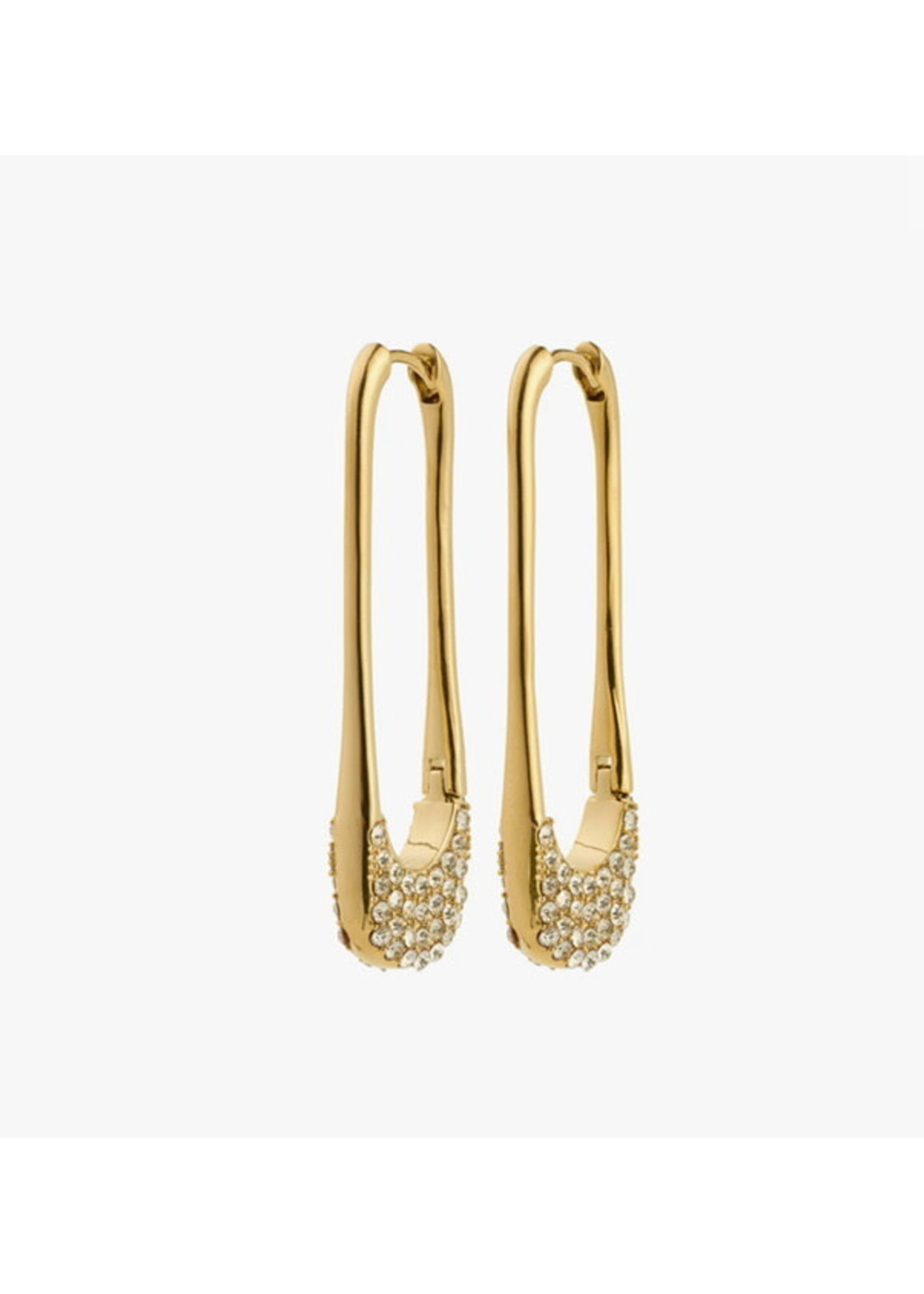 Pilgrim INSTANT hoops gold-plated