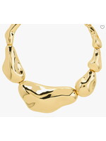 Pilgrim FREE statement necklace gold-plated