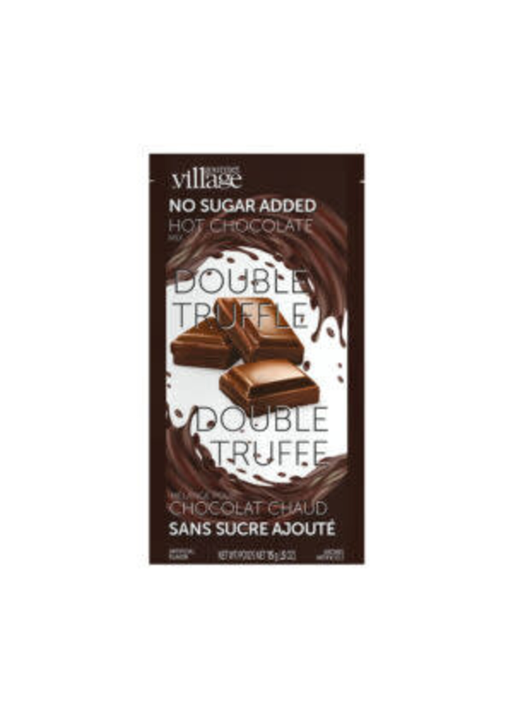 Gourmet du Village No Sugar Added Double Truffle Hot Chocolate