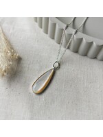 Glee Alara Necklace-silver-mother of pearl
