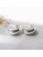 Glee Raisa Hoops-silver