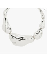 Pilgrim FREE statement necklace silver-plated