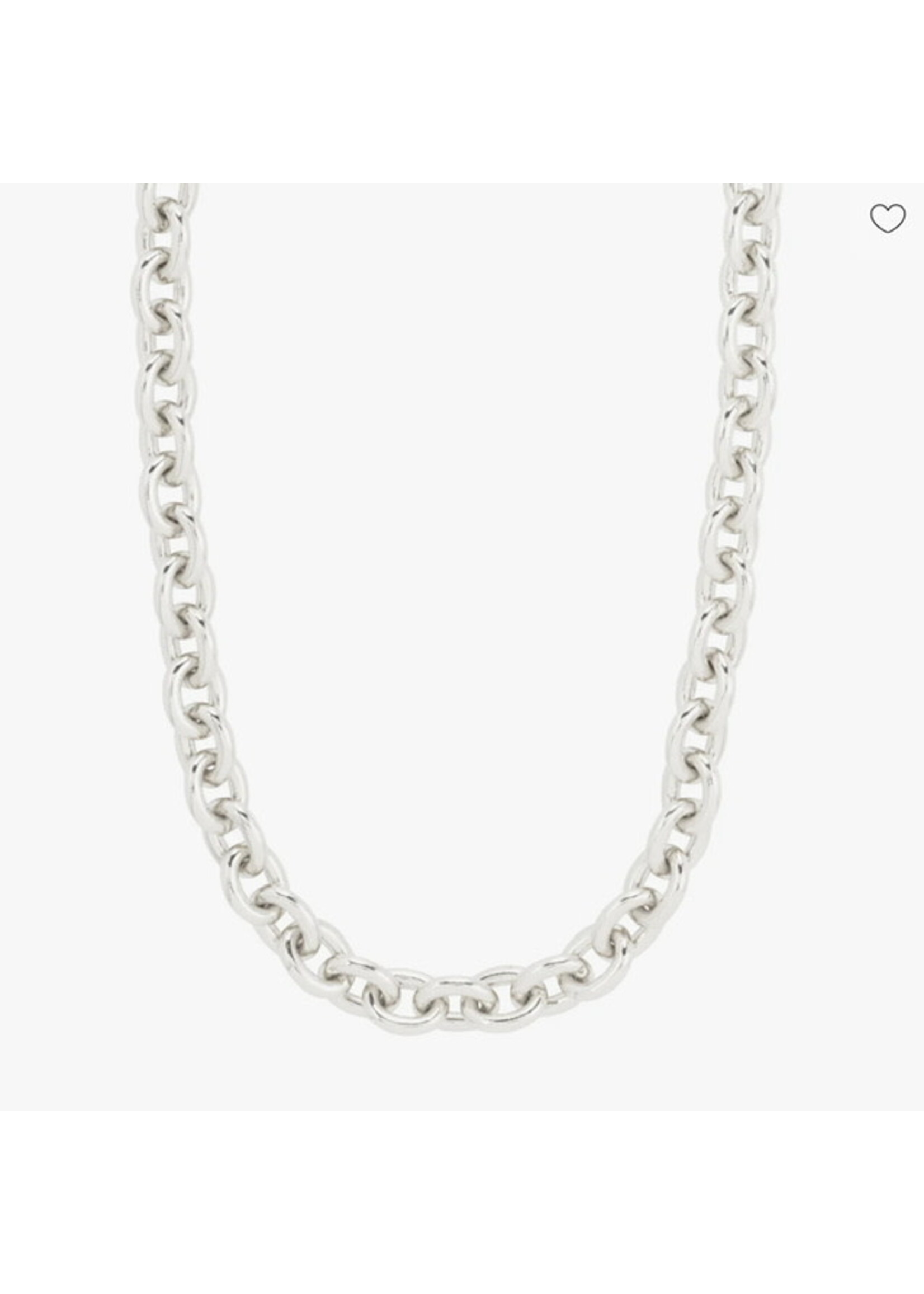 Pilgrim PHASE necklace silver-plated