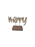 MERRY STANDING SIGN