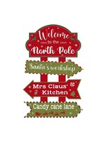 NORTH POLE SIGN