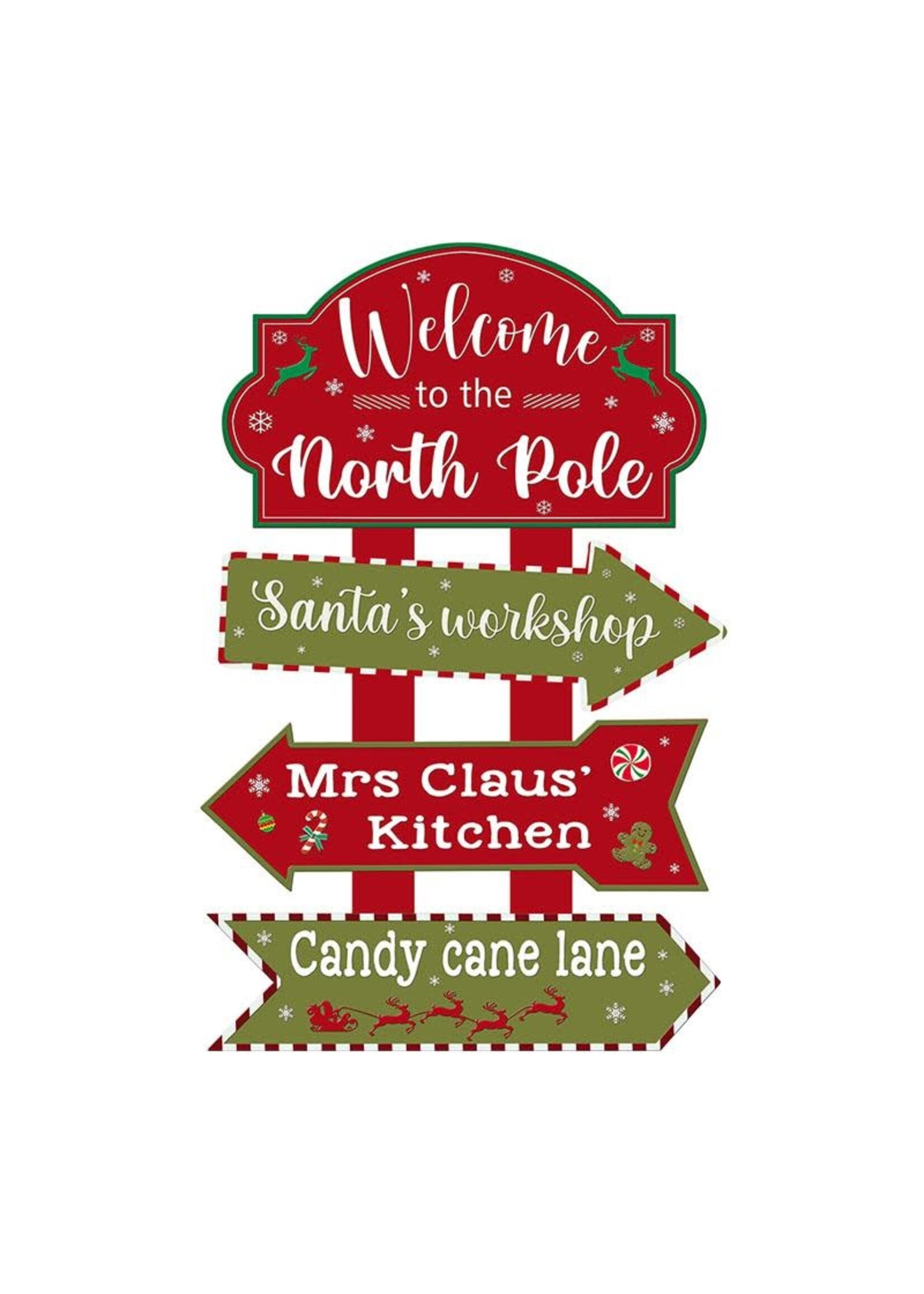NORTH POLE SIGN