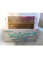ADVERTISING CRATE - "WILSON'S"