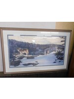 Limited Edition Townsend Brent Print - wolves  347/1500