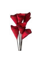 WOOD CONES RED