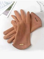 Fashion Touch Screen Gloves - Taupe