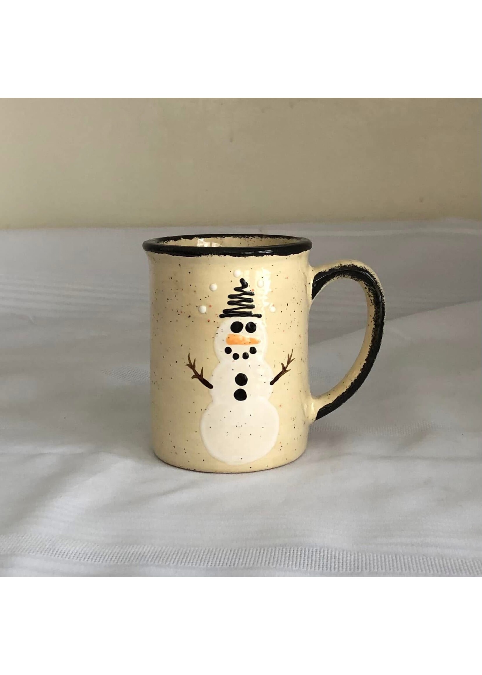Clayworks Large Mug. - Snowman