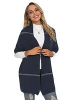 Cashmere Scarf Navy