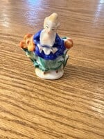 Occupied Japan Figurine - Lady w Flowers