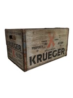Krueger Brewing Wooden Beer Crate