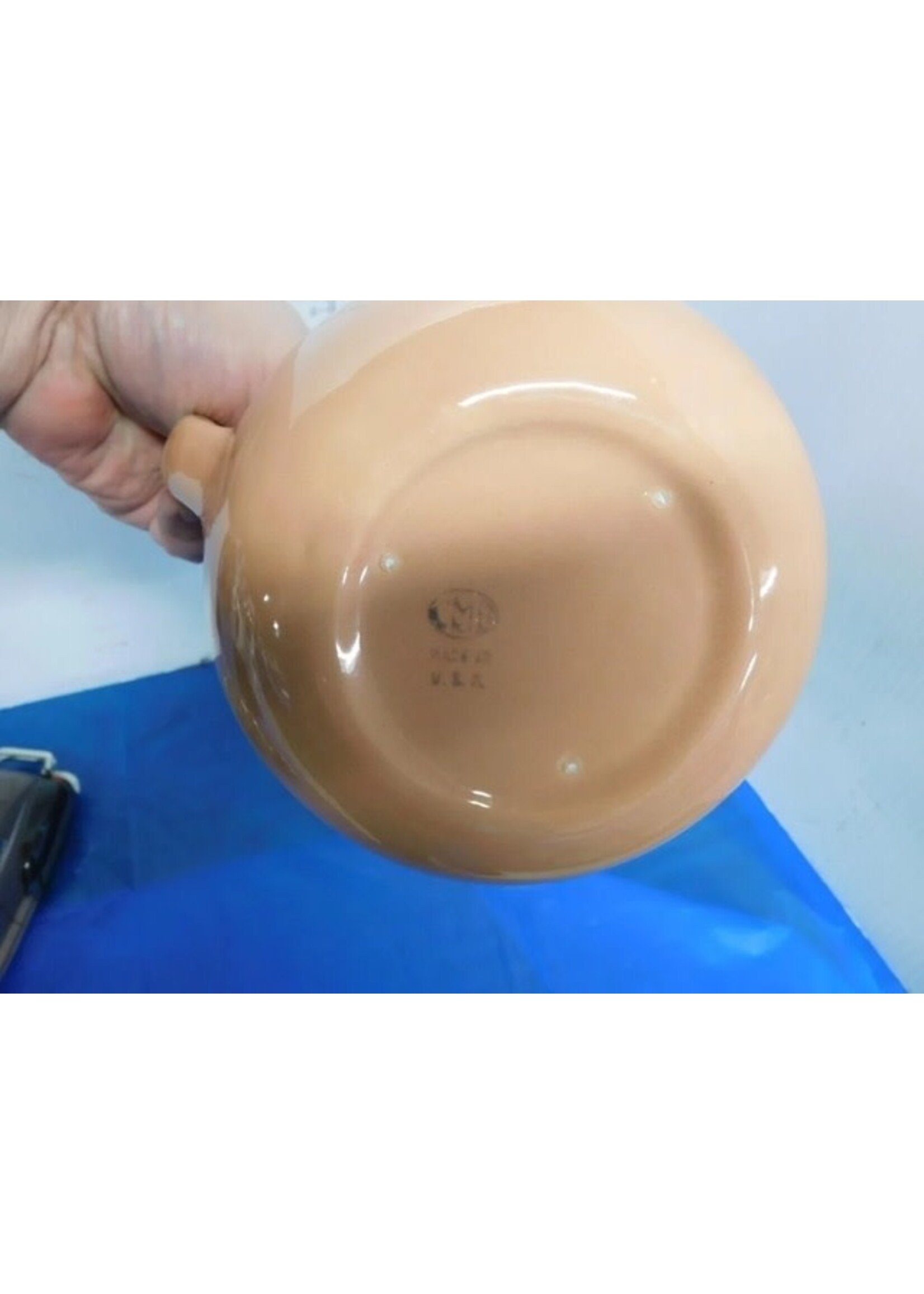 Pottery Lemonade Pitcher ca 1930's-1950's