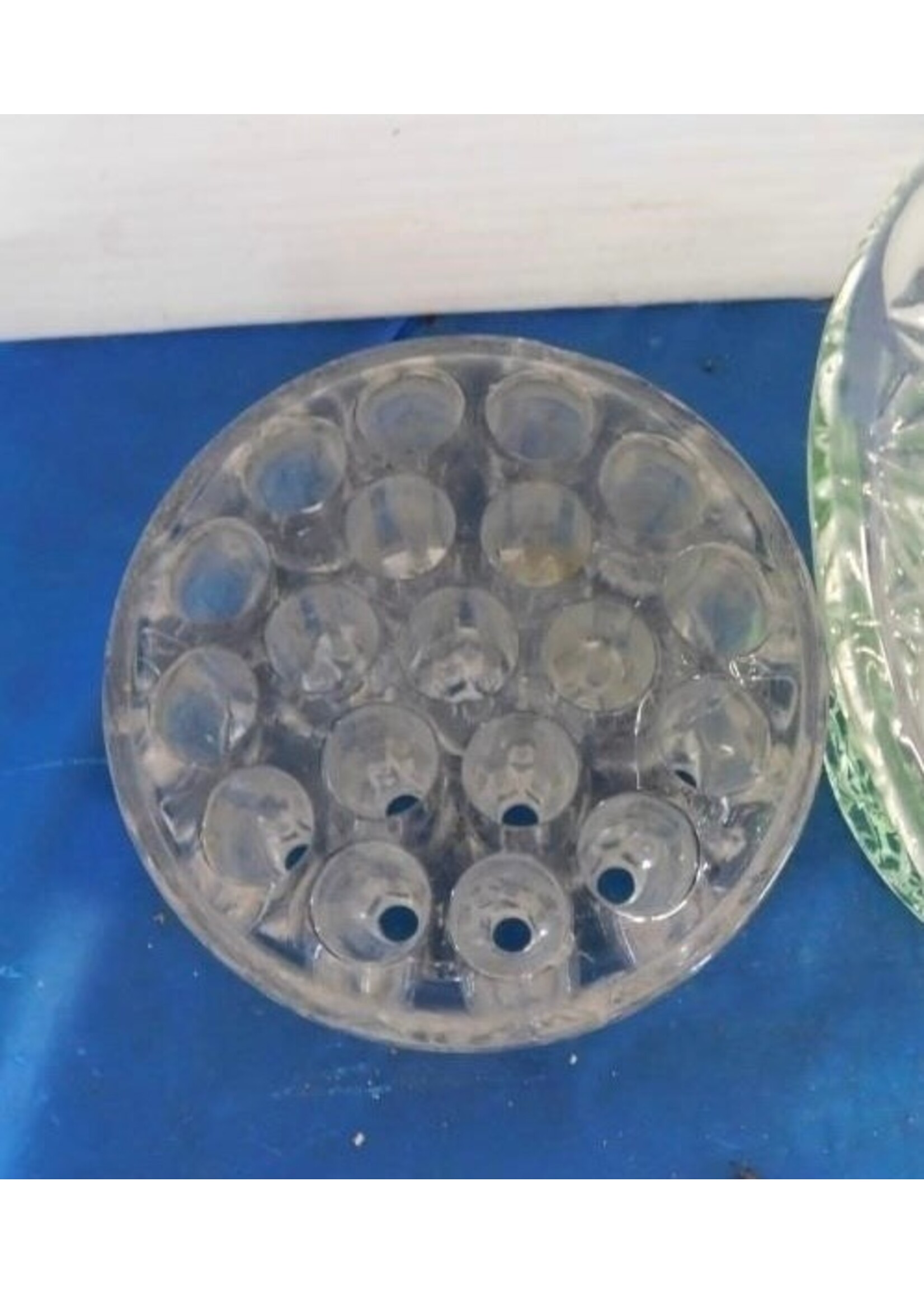 Vintage Glass Flower Frog