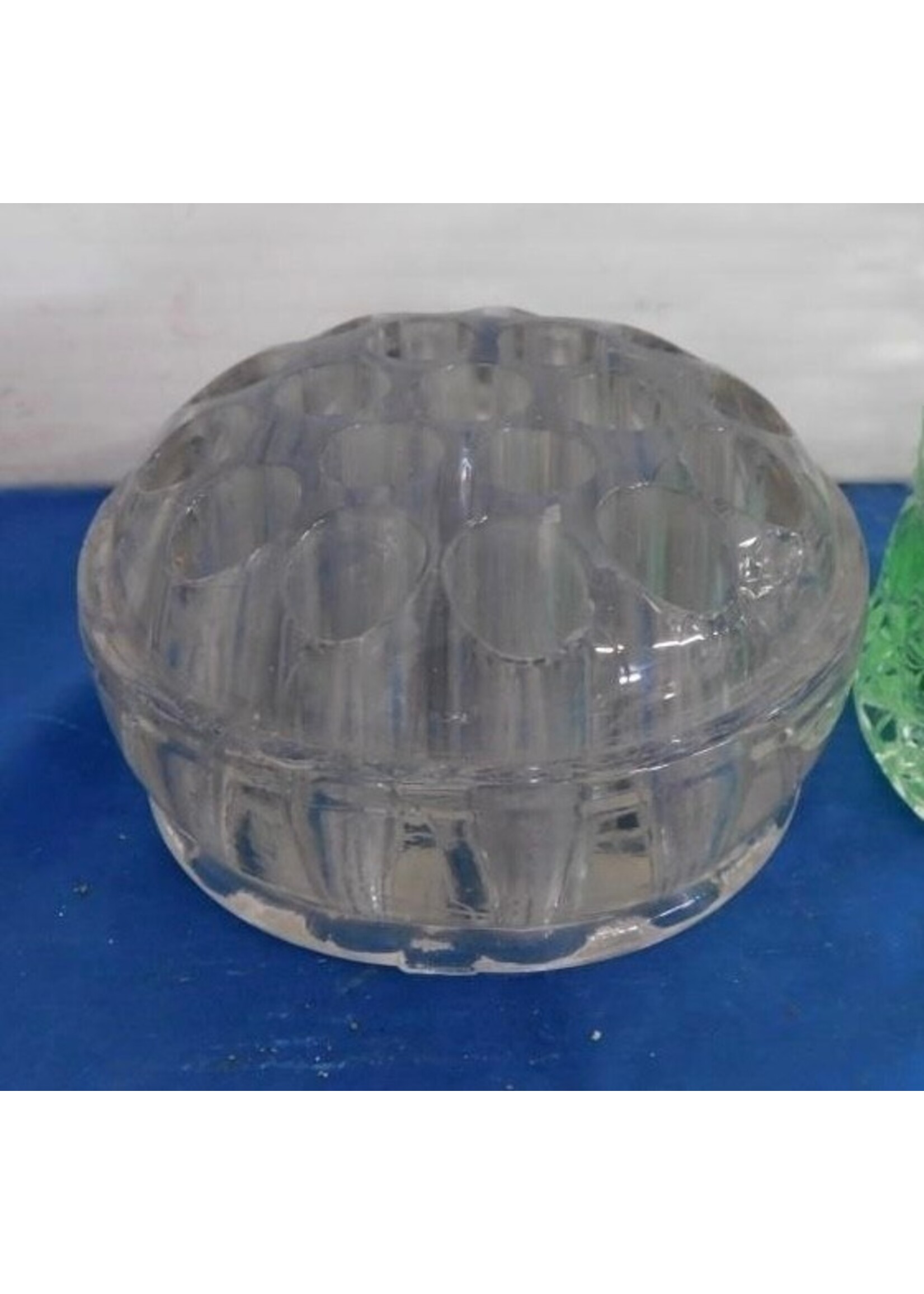 Vintage Glass Flower Frog