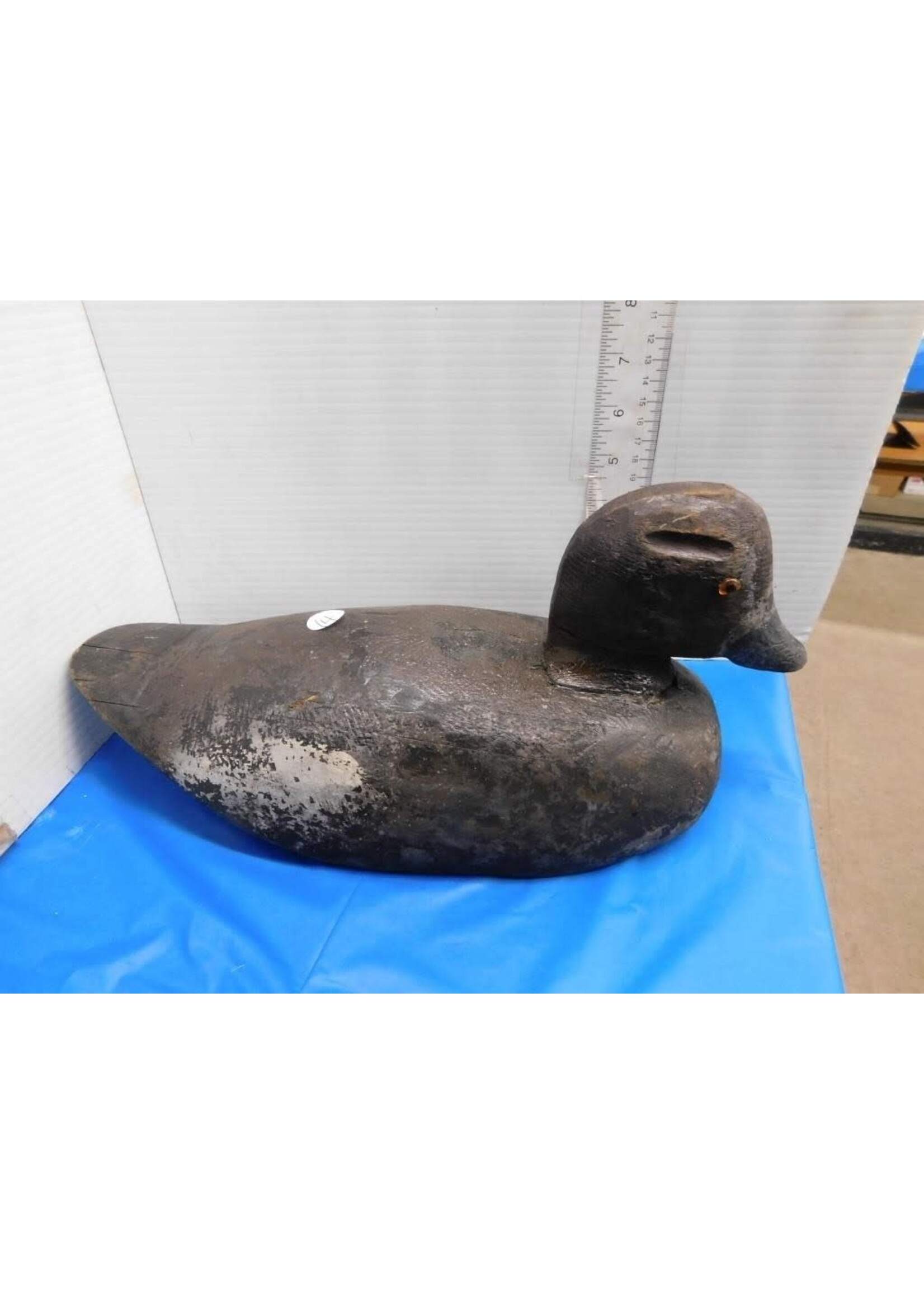 Antique Carved Wooden Duck Decoy