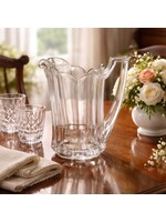 EARLY AMERICAN PRESSED GLASS PANELS WATER PITCHER