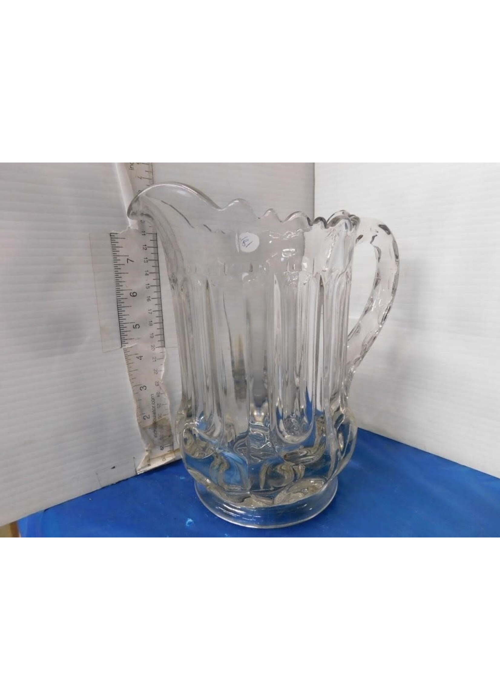 EARLY AMERICAN PATTERN GLASS PANEL 9”