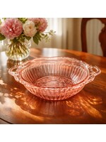 PINK DEPRESSION GLASS BOWL