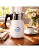 VINTAGE CORNING WARE COFFEE POT - Blue Cornflower