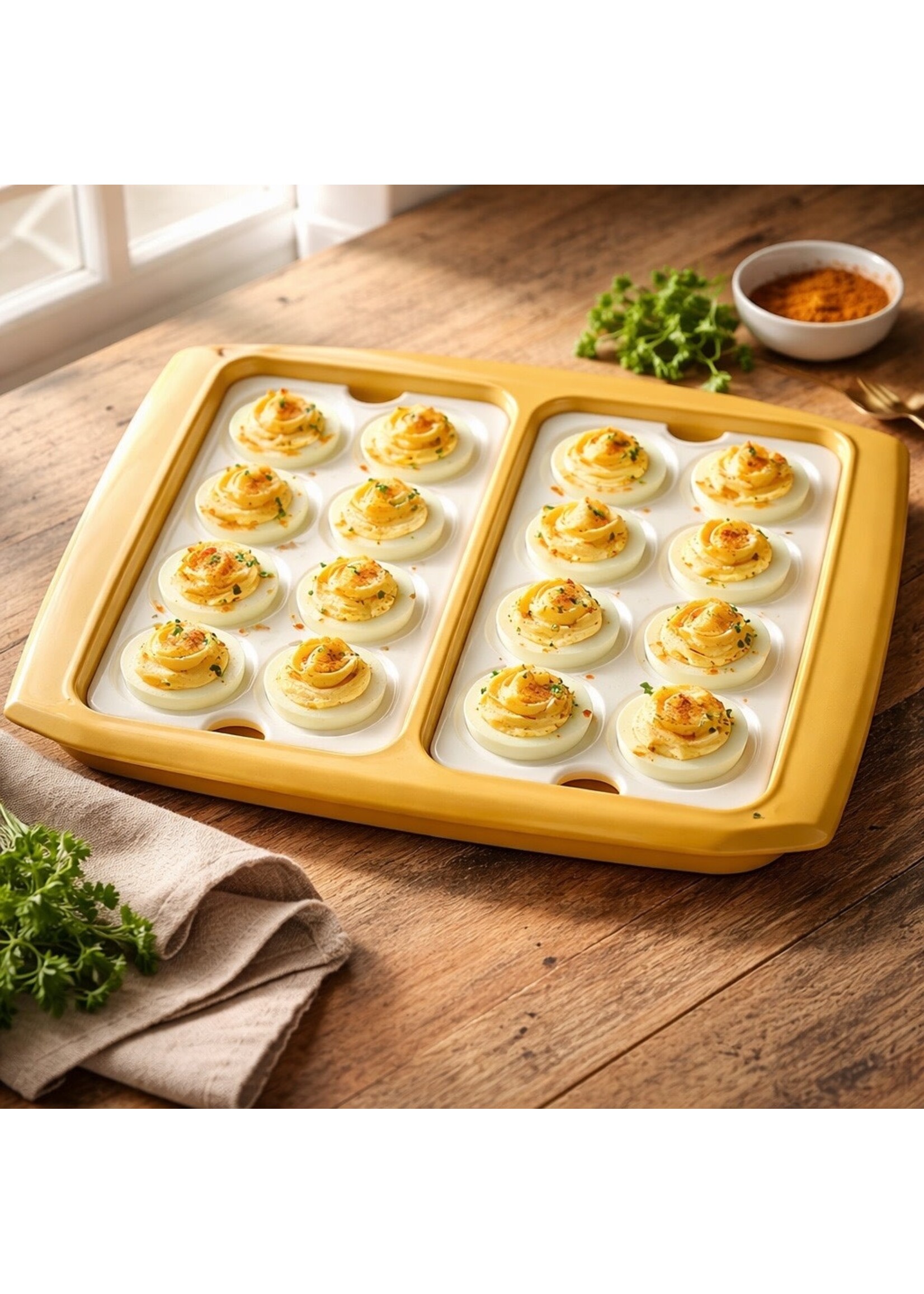 VINTAGE TUPPERWARE DEVILED EGG CONTAINER