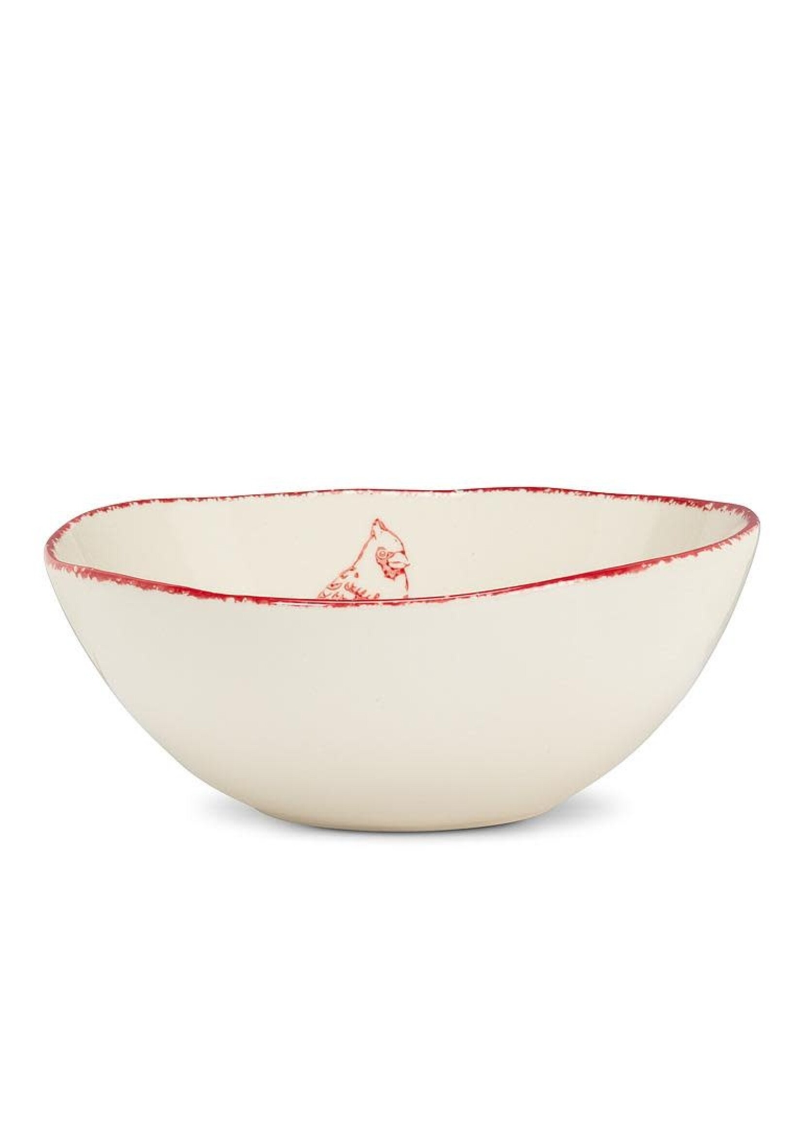 Cardinal Stamp Large Bowl