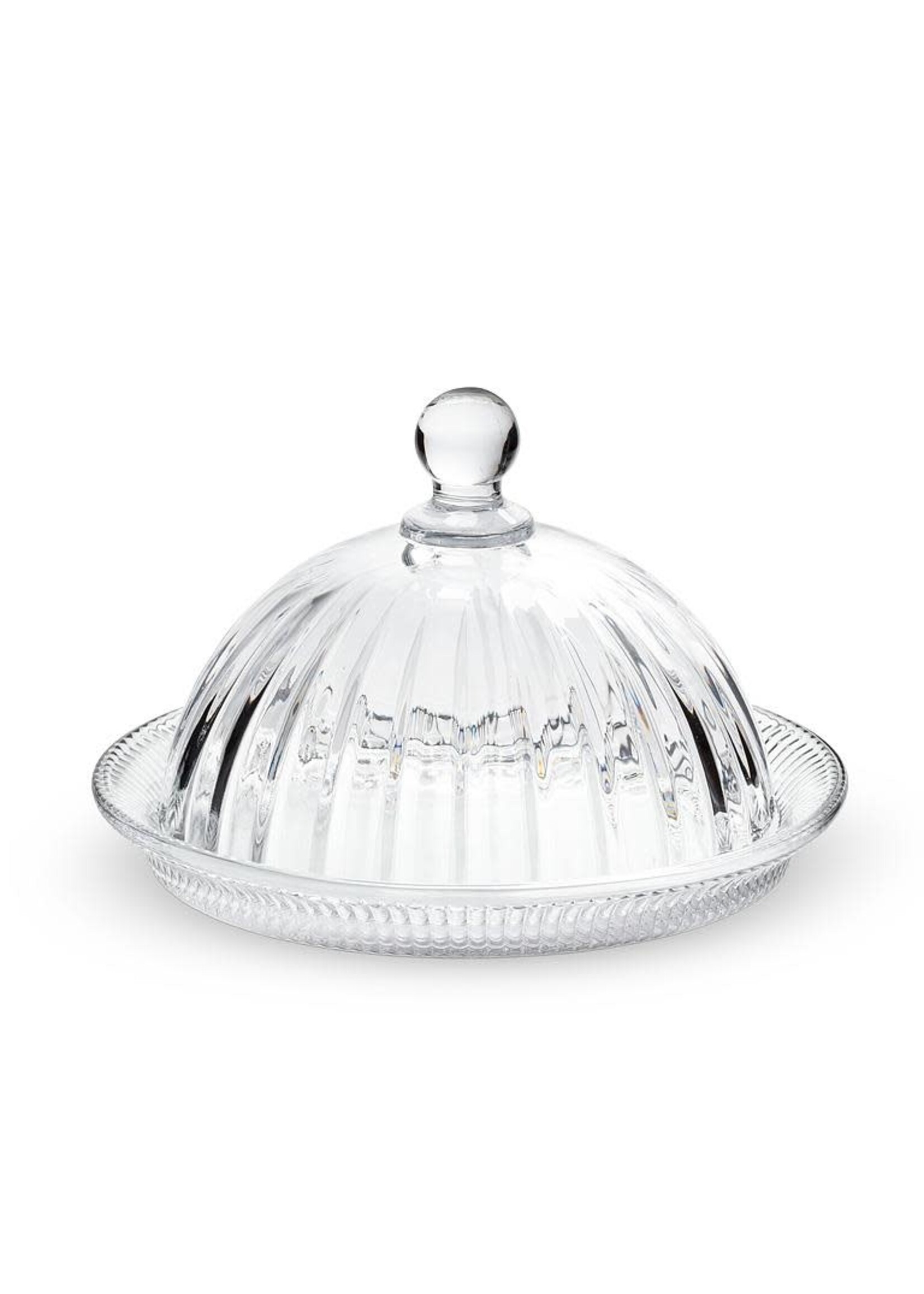 Low Optic Round Dish with Lid