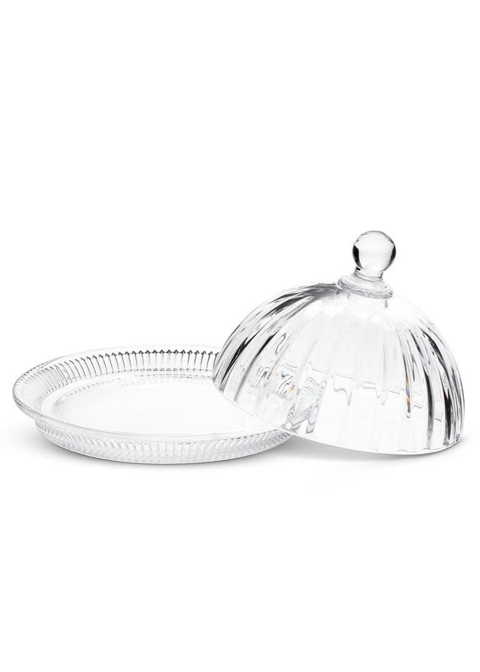 Low Optic Round Dish with Lid